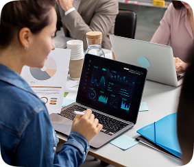 Traditional BI tools are slow, fragmented, and rear-view.